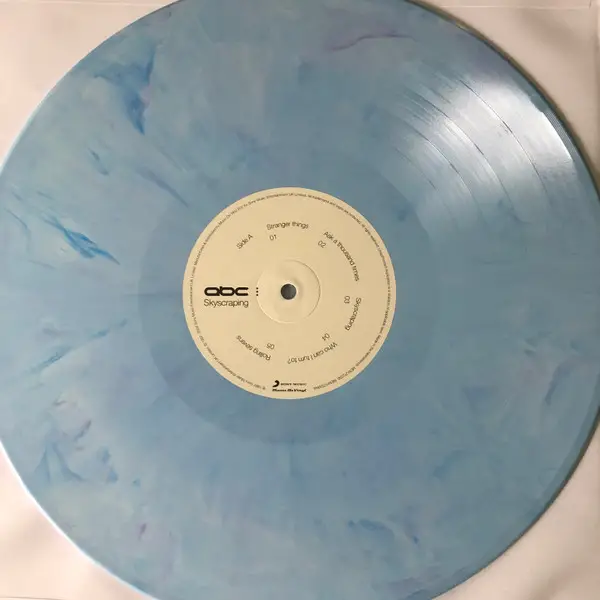 ABC - Skyscraping (White, Blue, Marble, 180g, LP, Numbered, Reissue, Stereo) - фото №7