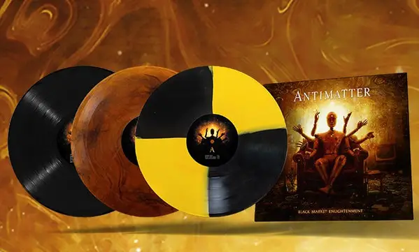 Antimatter - Black Market Enlightenment (2 платівки, Помаранчевий, Напівпрозорий, Чорний, Мармур, Альбом, Лимітоване, Пронумерований) - фото №12
