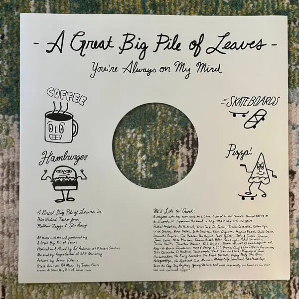 A Great Big Pile Of Leaves - You're Always On My Mind (Mint, Splatter, LP, Album) - фото №5