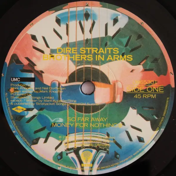 Dire Straits - Brothers In Arms (2 пластинки, Мастеринг на пол-скорости, 180 грамм, 45 об/мин, Альбом, Переиздание, Ремастеринг) - фото №5