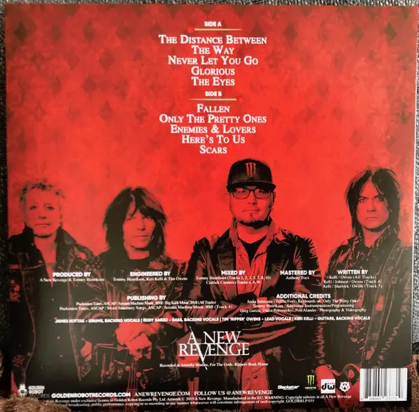 A New Revenge - Enemies & Lovers (LP, Album, Stereo) - фото №2