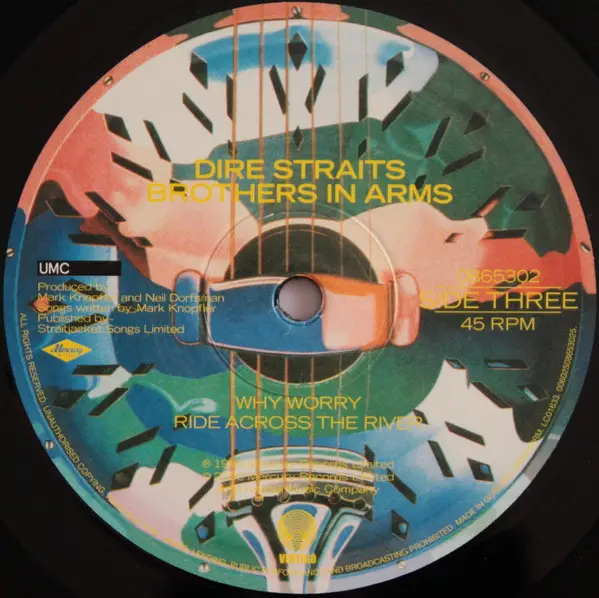 Dire Straits - Brothers In Arms (2 пластинки, Мастеринг на пол-скорости, 180 грамм, 45 об/мин, Альбом, Переиздание, Ремастеринг) - фото №7
