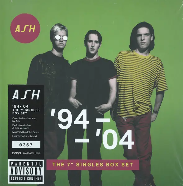 Ash - ‘94 - ‘04: The 7” Singles Box Set (10 платівок, 45 об/хв, Сінгл) - фото №3