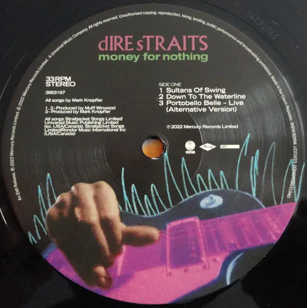 Dire Straits - Money For Nothing (2 пластинки, 180 грамм, Сборник, Переиздание, Ремастеринг) - фото №3