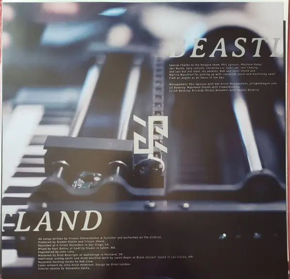Author & Punisher - Beastland (Синій, Металічний колір, Срібний, Білий, Бризки, Альбом, Лимітоване, Додатковий друк) - фото №7