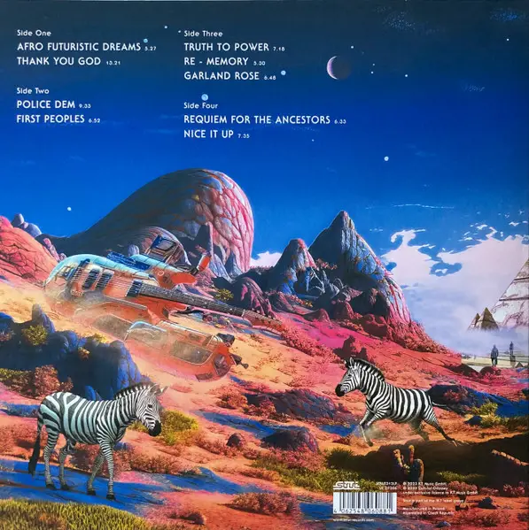 Idris Ackamoor & The Pyramids - Afro Futuristic Dreams  (2 платівки, LP, Album) - фото №4