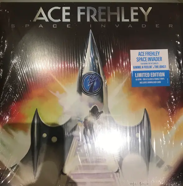 Ace Frehley - Space Invader (2 платівки, Clear, Cobalt, 180g, Album, Reissue)