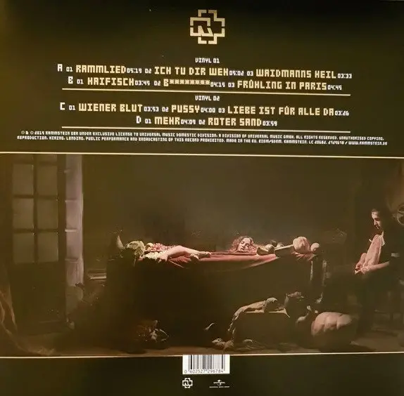 Rammstein - Liebe Ist Für Alle Da (2 пластинки, 180 грамм, Альбом, Переиздание, Ремастеринг) - фото №3