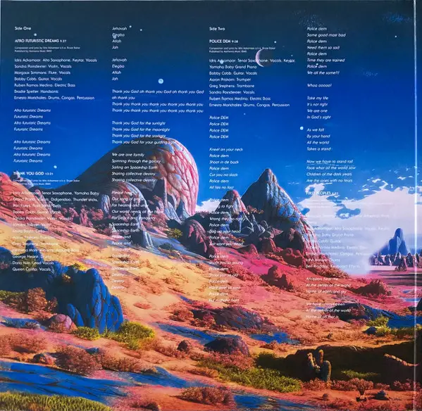 Idris Ackamoor & The Pyramids - Afro Futuristic Dreams  (2 платівки, LP, Album) - фото №2