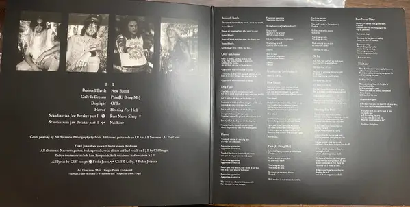 Anti Cimex - Scandinavian Jawbreaker (Розкладна обкладинка, Чорний, Прозорий, Бризки, Альбом, Лимітоване, Перевидання) - фото №4