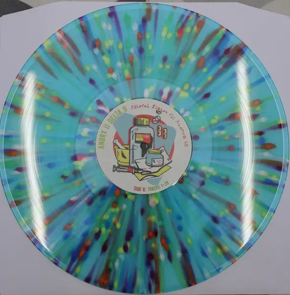Agoraphobic Nosebleed - Altered States Of America / ANBRX II Delta 9 (Electric, Blue, LP, Album, Reissue) - фото №4