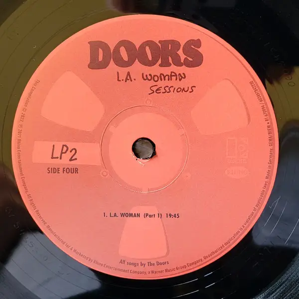 The Doors - L.A. Woman Sessions (4 платівки) - фото №6