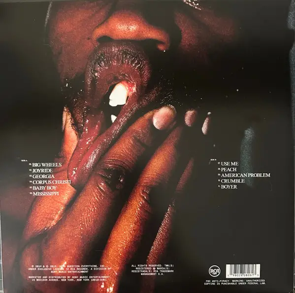 Kevin Abstract - Arizona Baby (Translucent, Blue, LP, Album) - фото №3