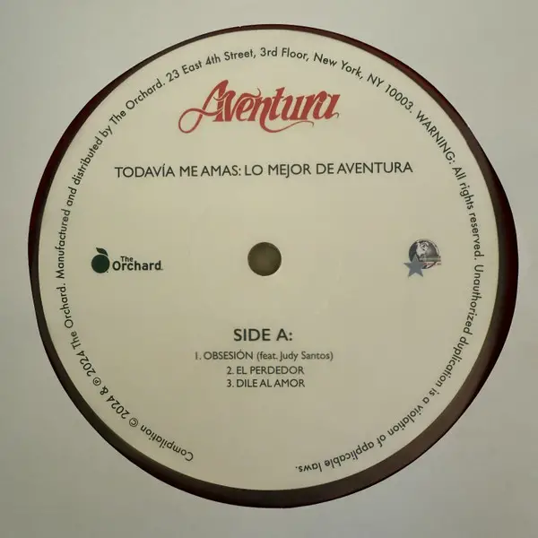 Aventura - Todavía Me Amas: Lo Mejor de Aventura (2 платівки, Рубіновий, Червоний, Збірник) - фото №6