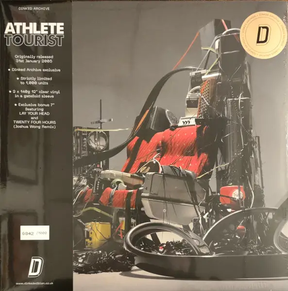 Athlete - Tourist (3 платівки, 140 грам, Прозорий, Альбом, Перевидання)