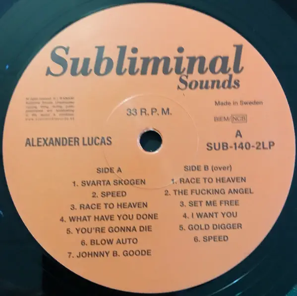 Alexander Lucas - Alexander Lucas (2 пластинки, Сборник, Deluxe издание, Лимитированое) - фото №3