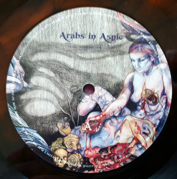 Arabs In Aspic - The Magic Of Sin (Ремикс, 180 грамм, Оранжевый, Альбом, Лимитированое, Ремастеринг) - фото №10