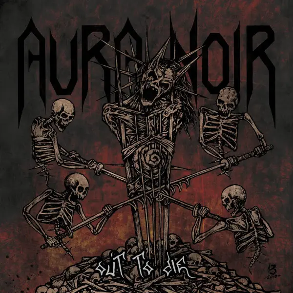 Aura Noir - Out To Die (Красный, Оранжевый, Альбом, Record Store Day, Лимитированое, Переиздание)