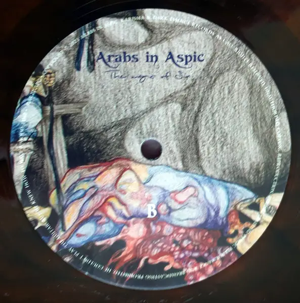 Arabs In Aspic - The Magic Of Sin (Ремикс, 180 грамм, Оранжевый, Альбом, Лимитированое, Ремастеринг) - фото №11