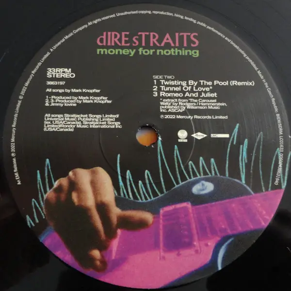 Dire Straits - Money For Nothing (2 пластинки, 180 грамм, Сборник, Переиздание, Ремастеринг) - фото №4
