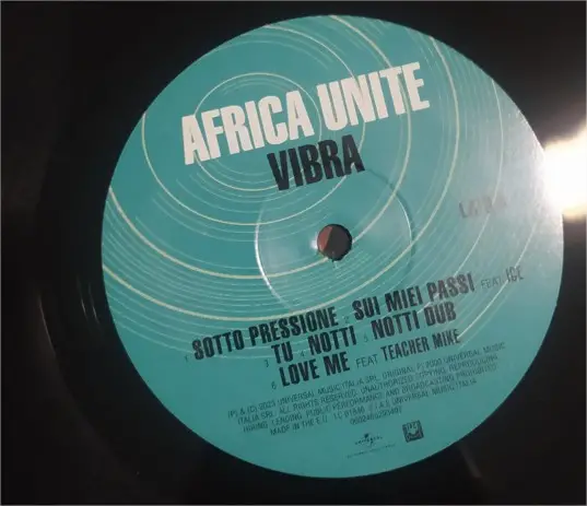 Africa Unite - Vibra (180gr, LP, Album) - фото №3