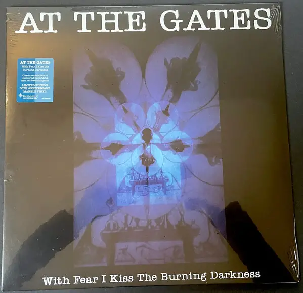 At The Gates - With Fear I Kiss The Burning Darkness (Синий, Мрамор, Альбом, Лимитированое, Переиздание)