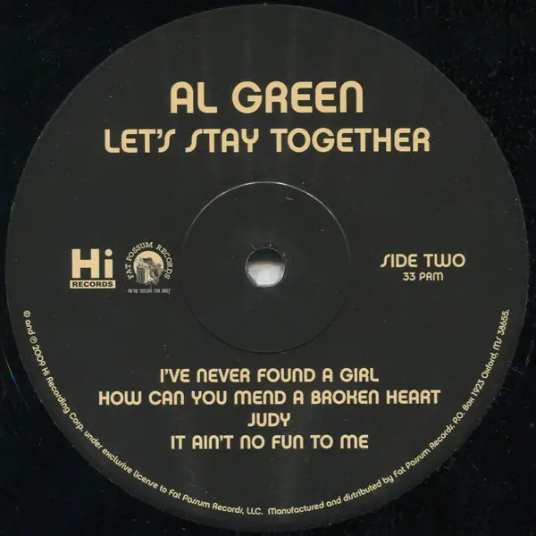 Al Green - Let's Stay Together (180 грамм, Альбом, Лимитированое, Переиздание) - фото №5