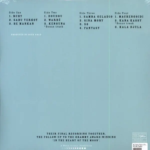 Ali Farka Touré & Toumani Diabaté - Ali & Toumani (2 пластинки, Раскладная обложка, Альбом) - фото №4