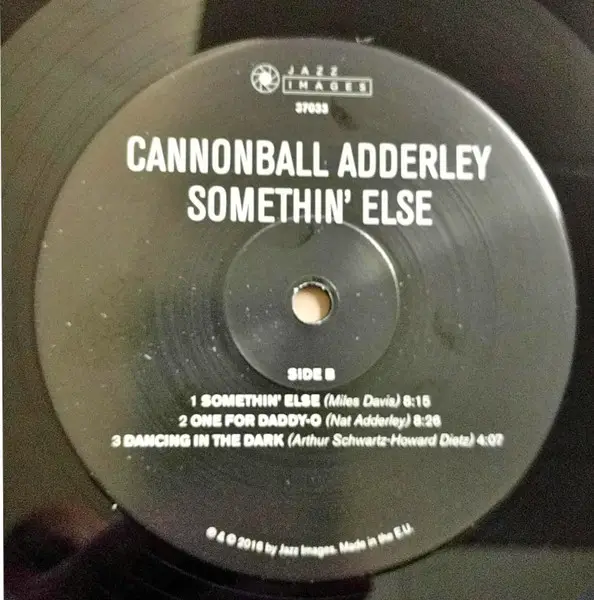 Cannonball Adderley - Somethin' Else (180g, Gatefold, LP, Album, Reissue) - фото №7