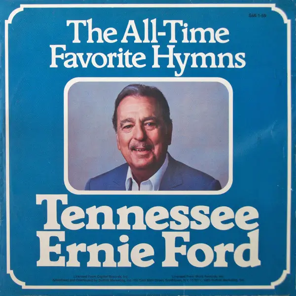Tennessee Ernie Ford - The All-Time Favorite Hymns (LP, Compilation)