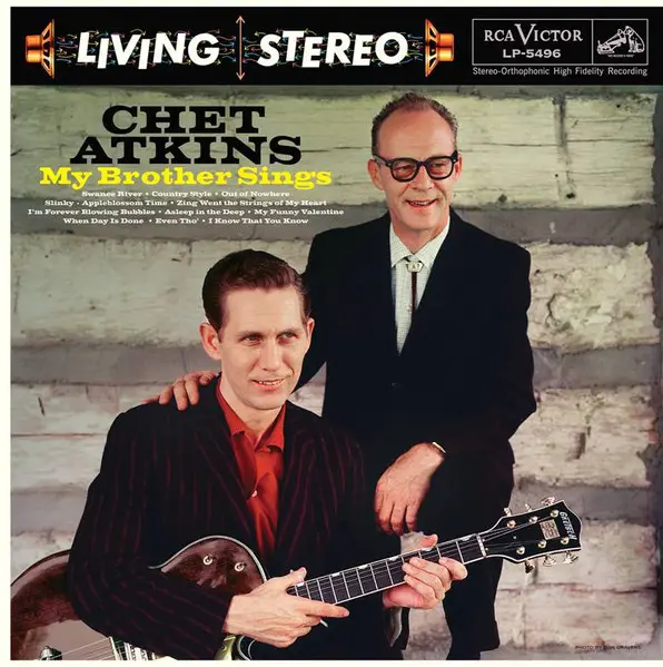 Chet Atkins - My Brother Sings (180 грамм, Альбом, Record Store Day, Лимитированое, Переиздание)
