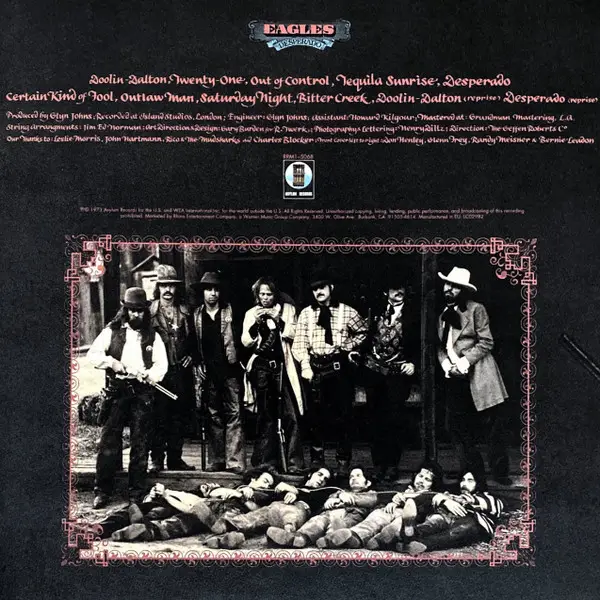 Eagles - Desperado (180g, LP, Album, Reissue, Remastered, Stereo) - фото №2