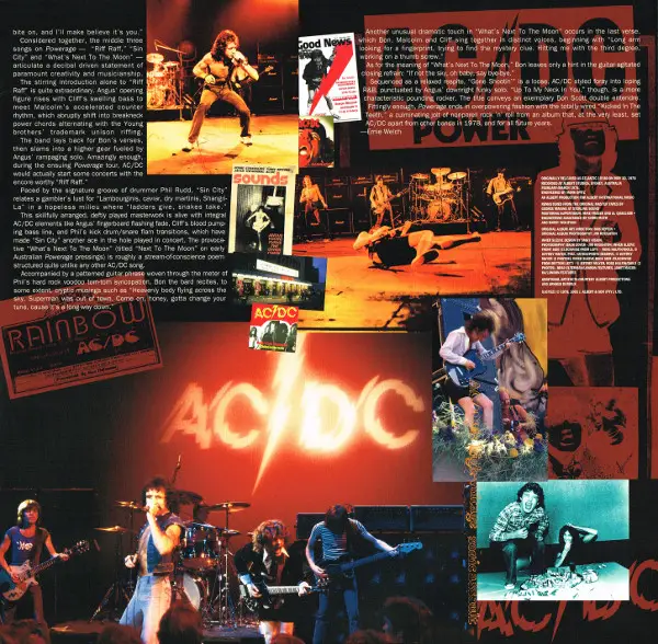 AC/DC - Powerage (180 грамм, Альбом, Переиздание, Ремастеринг) - фото №6
