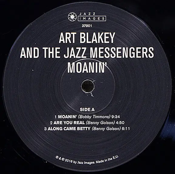 Art Blakey & The Jazz Messengers - Moanin' (180 грам, Розкладна обкладинка, Альбом, Deluxe видання, Лимітоване, Перевидання) - фото №5