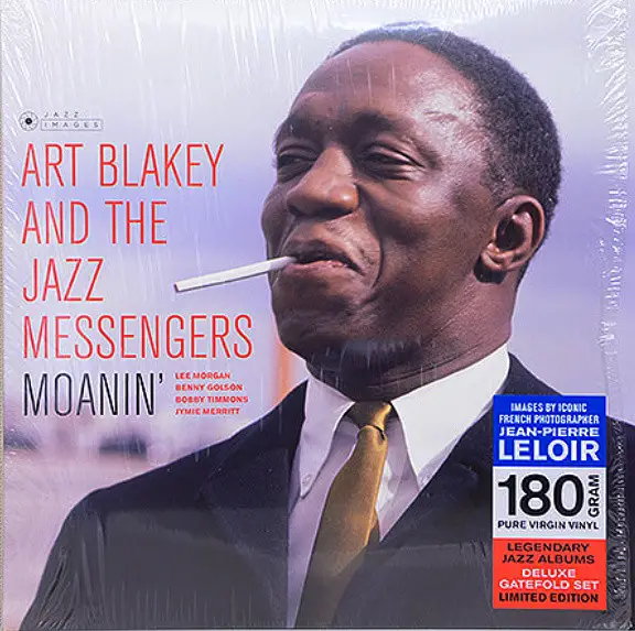 Art Blakey & The Jazz Messengers - Moanin' (180 грам, Розкладна обкладинка, Альбом, Deluxe видання, Лимітоване, Перевидання)