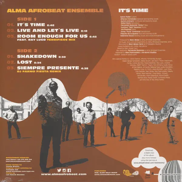 Alma Afrobeat Ensemble - It's Time - фото №2