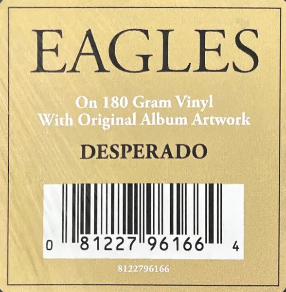 Eagles - Desperado (180g, LP, Album, Reissue, Remastered, Stereo) - фото №5