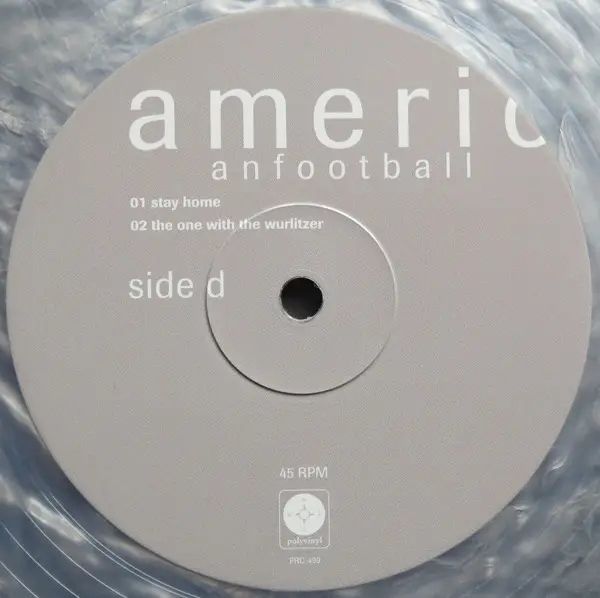 American Football - American Football  (2 пластинки, Раскладная обложка, 45 об/мин, Альбом, Deluxe издание, Лимитированое, Переиздание, Ремастеринг) - фото №21