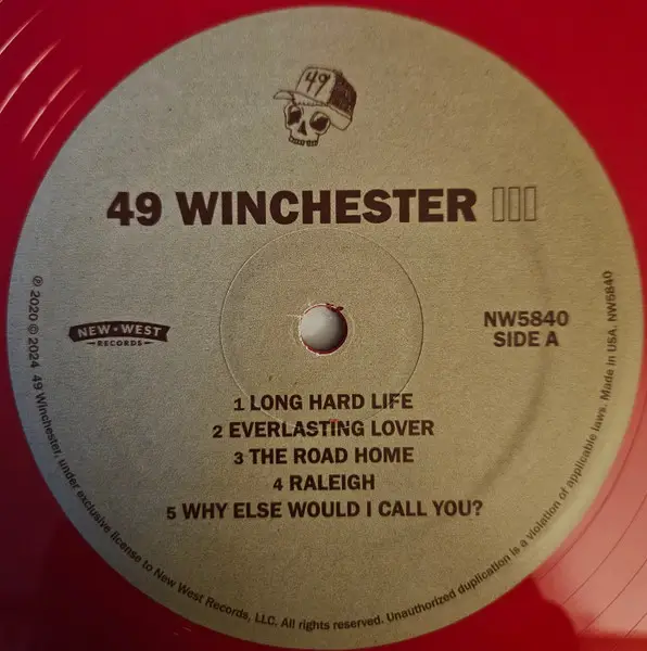 49 Winchester - III (Red, LP, Album, Reissue) - фото №5