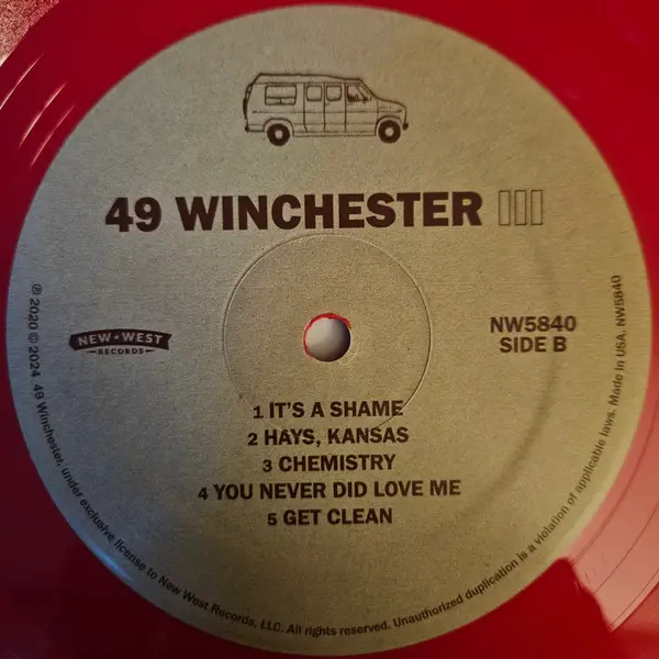 49 Winchester - III (Red, LP, Album, Reissue) - фото №6