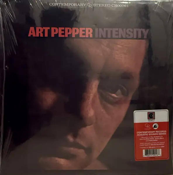 Art Pepper - Intensity (180 грамм, Альбом, Переиздание)