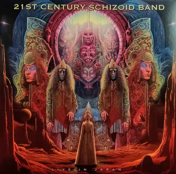 21st Century Schizoid Band - Live In Japan (2 пластинки, Pink, Blue, LP, Album, Stereo)