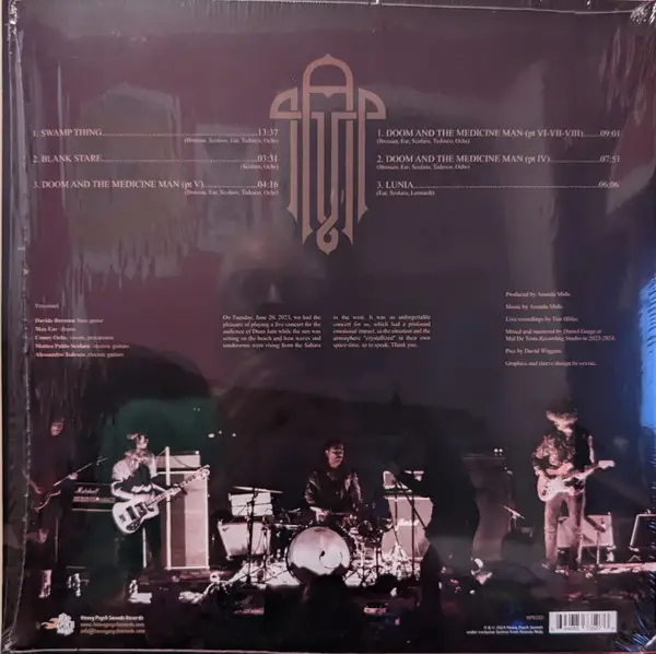 Ananda Mida - Live At Duna Jam (Прозрачный, Фиолетовый, Альбом, Лимитированое) - фото №2