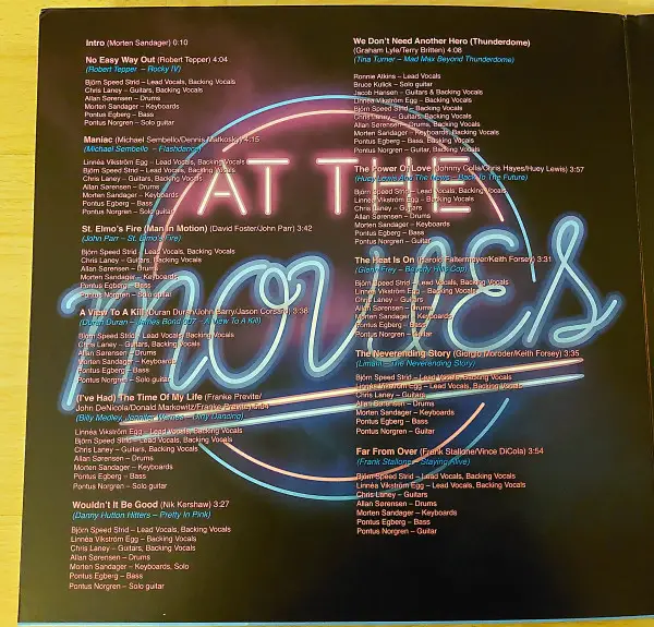 At The Movies - The Movie Hits Of The 80's (The Soundtrack Of Your Life - Vol. 1) (Прозорий, Альбом, Лимітоване, Перевидання) - фото №2