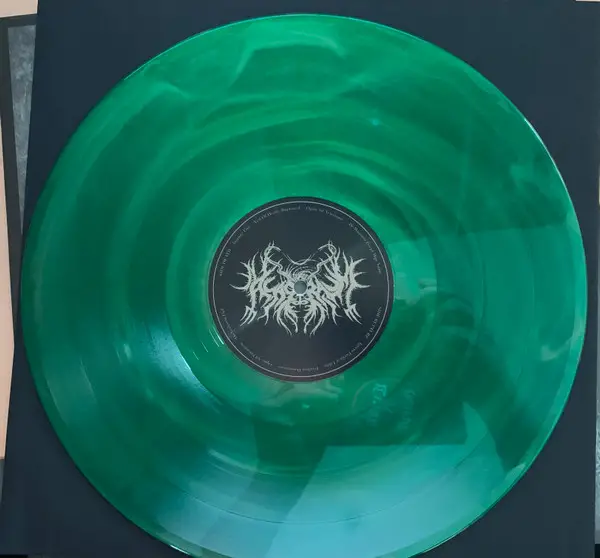 Asagraum - Veil Of Death, Ruptured (Прозрачный, Зелёный, Альбом, Лимитированое, Дополнительная печать) - фото №3