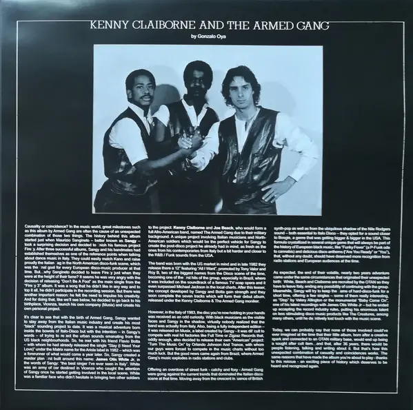 Kenny Claiborne & The Armed Gang - The Armed Gang (Золотой, Альбом, Лимитированое, Пронумерованный, Переиздание) - фото №5