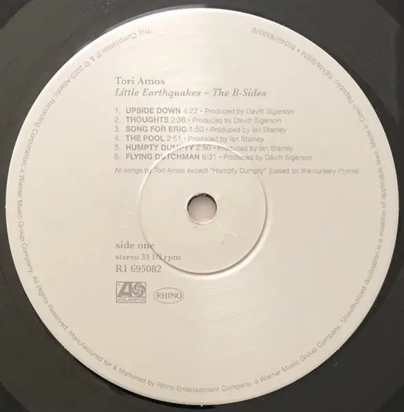 Tori Amos - Little Earthquakes - The B-Sides (Record Store Day, Сборник, Лимитированое, Ремастеринг) - фото №4