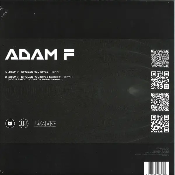 Adam F - Circles Revisited / Reboots  (Orange, Transparent) - фото №2