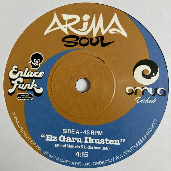 Arima Soul - Ez Gara Ikusten / See & Don't See (45 об/мин, Сингл) - фото №3