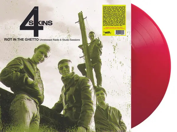 4 Skins - Riot In The Ghetto: Unreleased Radio & Studio Sessions (Red, LP, Compilation) - фото №2